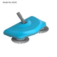 360 degree hand roto sweeper machine with CE